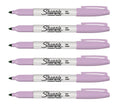 Sharpie Lavender Mica Fine Marker Pack Of 6
