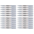 Sharpie Light Grey Markers Bulk Pack of 24, Fine Point Grey Permanent Markers