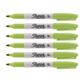 Sharpie Martian Green Fine Point Pack Of 6
