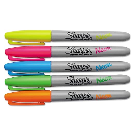 Sharpie Neon Permanent Markers