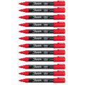 Sharpie Red Wet Erase Chalk Marker Pack of 12  Sharpie Wet Erase Marker
