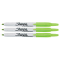Sharpie Retractable Lime Fine Point Permanent Marker Pack of 6