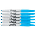 Sharpie Retractable Turquoise Fine Point Permanent Marker Pack of 6