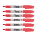 Sharpie Solar Flare Red Fine Tip Permanent Markers Pack of 6