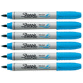 Sharpie Turquoise Markers Brush Tip | Pack of 6 - PensAndPencils.Net