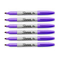 Sharpie Ultra Violet Fine Point Permanent Markers Pack of 6 - PensAndPencils.Net