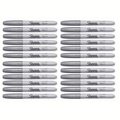 Silver Sharpie Markers Bulk Pack of 24  Sharpie Markers