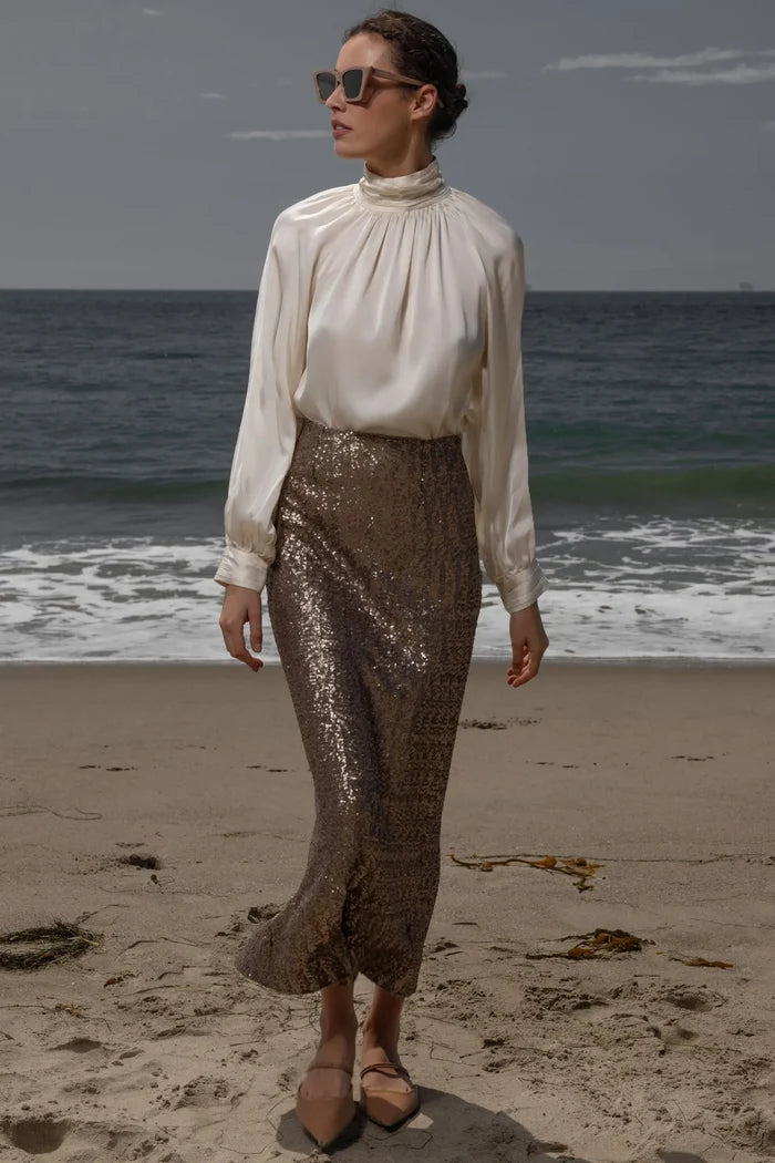 Siren Skirt - Toast - Heidi Merrick