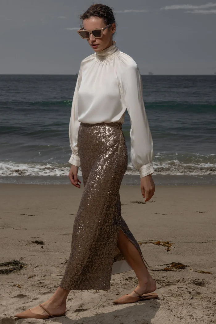 Siren Skirt - Toast - Heidi Merrick