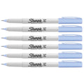 Sky Blue Ultra Fine Sharpie Pack of 6
