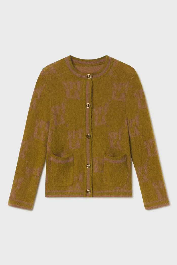 SRF Cardi - Frog - Heidi Merrick