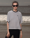SRF LA Sailor Tee - White & Blue Stripes
