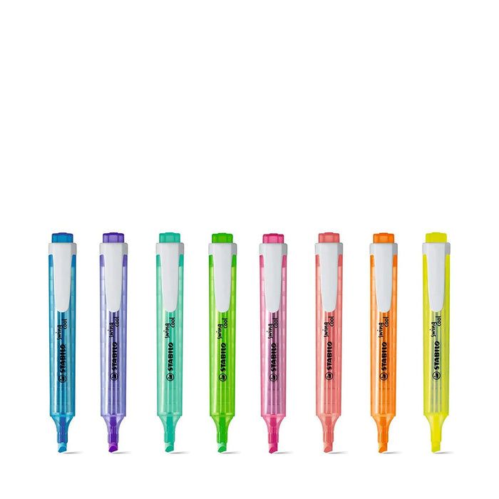Stabilo Art Alternatives Swing Cool Wallet Highlighter Set
