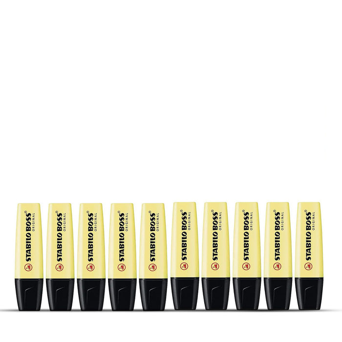 Stabilo Boss Pastel Yellow Highlighters