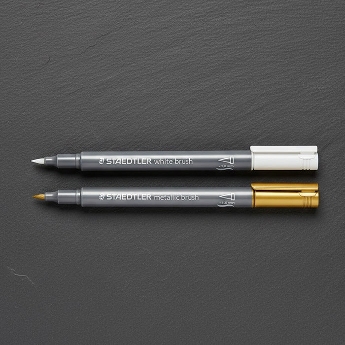Staedtler Metallic Brush Pen Set