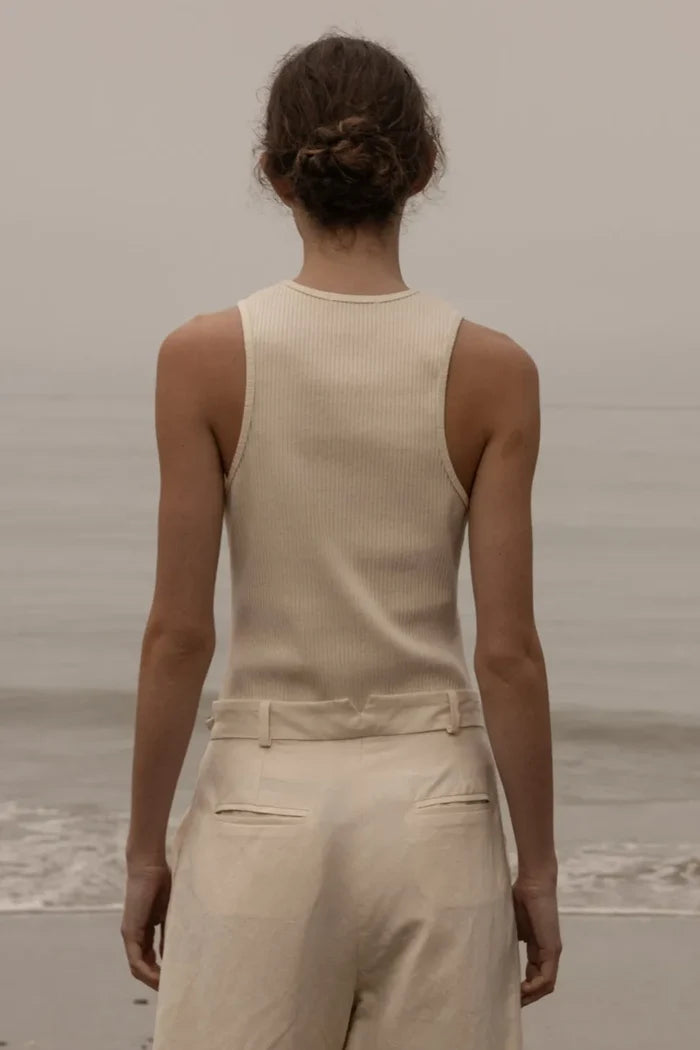 Stone Tank - Ivory - Heidi Merrick