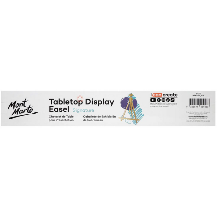 Tabletop Display Easel Signature