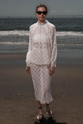 Tara Skirt - Clair de Lune Lace - Heidi Merrick