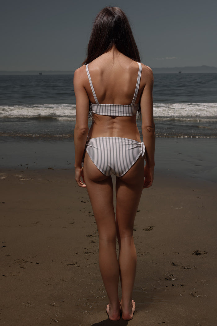 Terry Bottom - Cream Ticking Stripe - Heidi Merrick