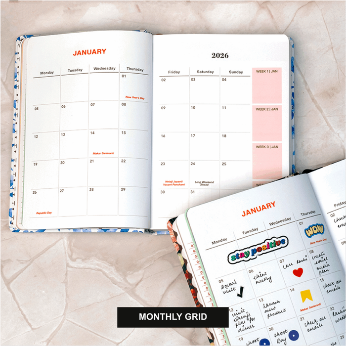 The Art Loom New Beginnings 2026 My Planner