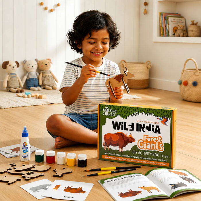 The Talking Canvas Wild India DIY Kit