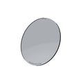 a round, grey glass filter