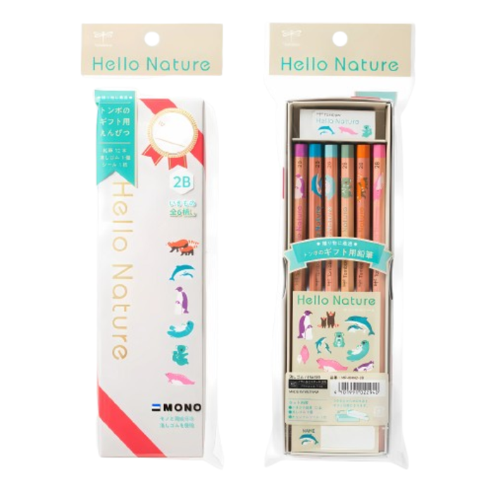 Tombow Kakata Hello Nature Pencil Set