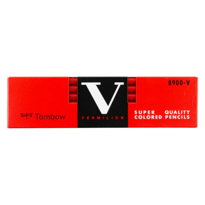 Tombow Vermilion Pencil Set