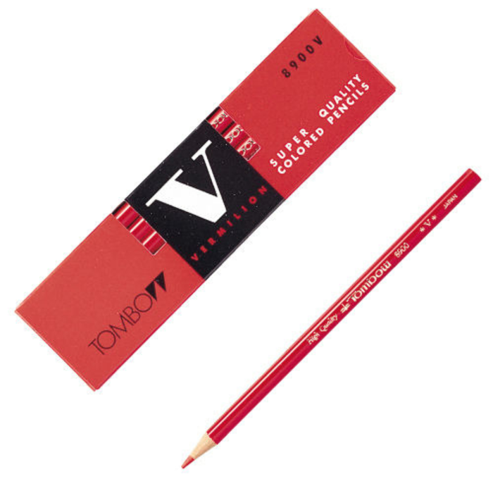 Tombow Vermilion Pencil Set