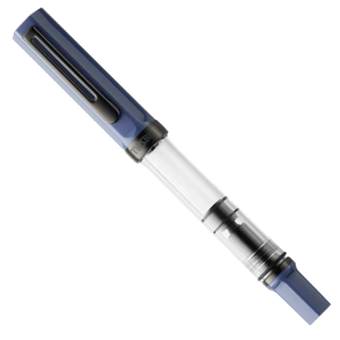 Twsbi Eco Slate Blue with Onyx Trim Fountain Pen
