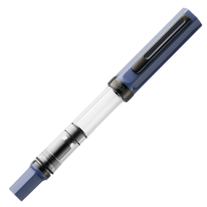 Twsbi Eco Slate Blue with Onyx Trim Fountain Pen