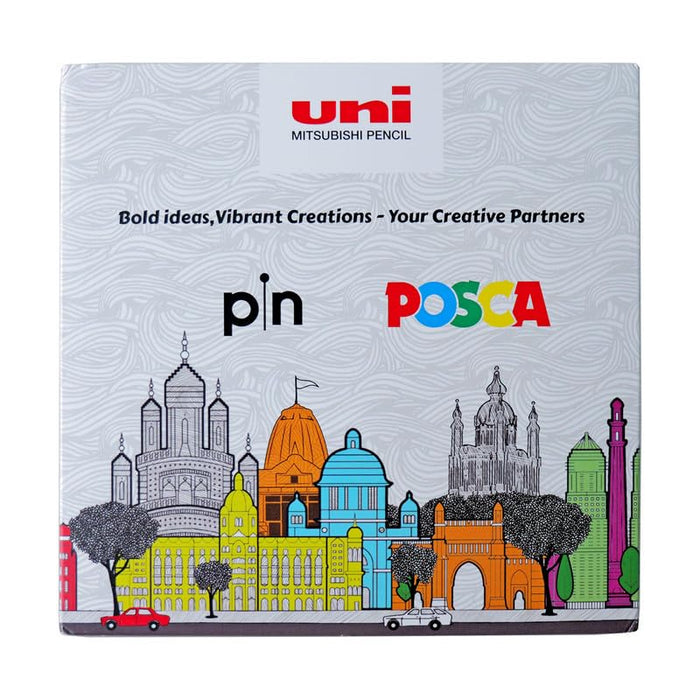 Uni-Ball Posca & Pin Drawing Kit