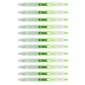 Uni Ball Signo 207 Light Green Gel Pen Medium 0.7mm Retractable - Polka Dot Design 12 Count  Uni-Ball Gel Ink Pens