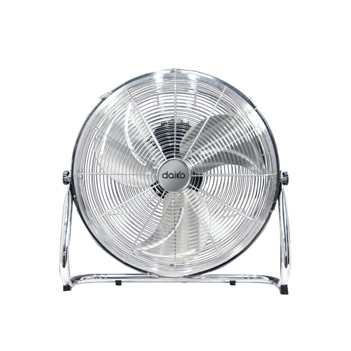 Ventilateur de sol Daiko chrome 18 pouces
