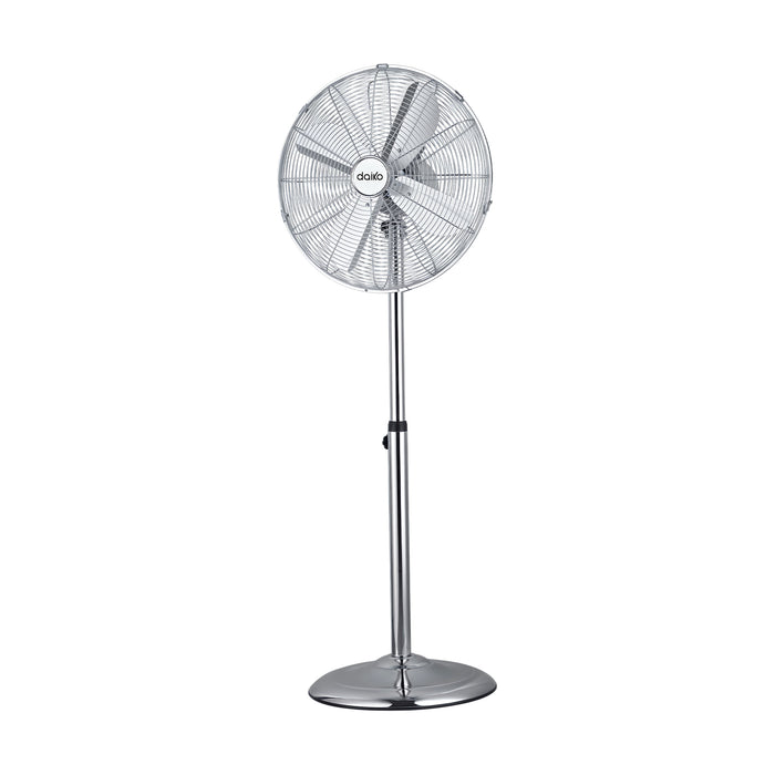Ventilateur sur pied Daiko chrome 16 pouces