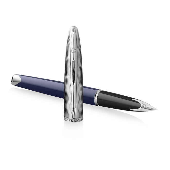 Waterman Carène Fountain Pen L'essence du Bleu Gift Box Medium 2166344
