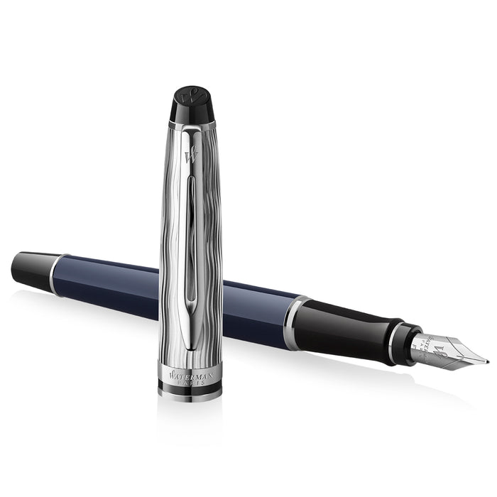Waterman Expert Fountain Pen Fine L'essence du Bleu Gift Box 2166426