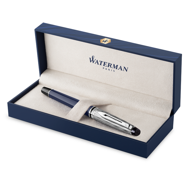 Waterman Expert Fountain Pen Fine L'essence du Bleu Gift Box 2166426