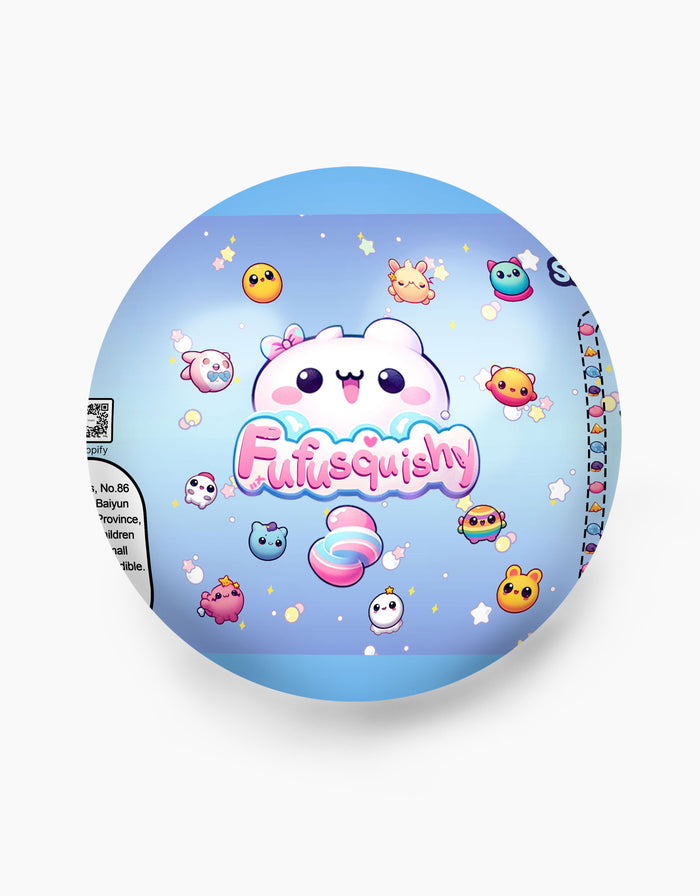 Blue / 1pc animal series squishy surprise ball